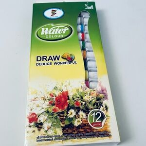 6x$12*. Water Colour Set - 12 Colors